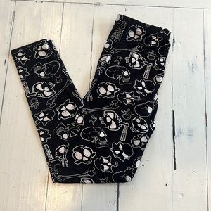 Halloween print leggings